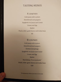 Menu / carte de Ristorante Giglio à Lucca