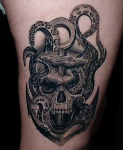 Explore jack and sally couple tattoos ideas, creative tattoo ideas in Rancho Cucamonga, available at Claremont Tattoo Studio