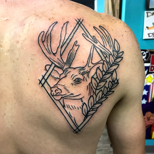 Explore chest filler tattoo ideas, creative tattoo ideas in Monticello, available at 850 Tattoo Co.