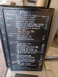 Menu / carte de MARE E MONTI à Bandol