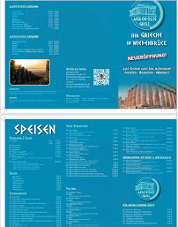 Menu / carte de Akropolis Grill à Rheda-Wiedenbrück