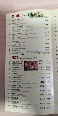 Pizzeria Roma à Frankenberg (Eder) menu