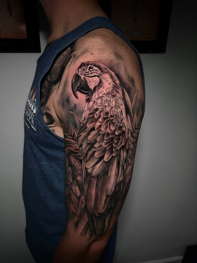 Explore small friday the 13th tattoo ideas, creative tattoo ideas in Riverview, available at 9-Line Tattoo