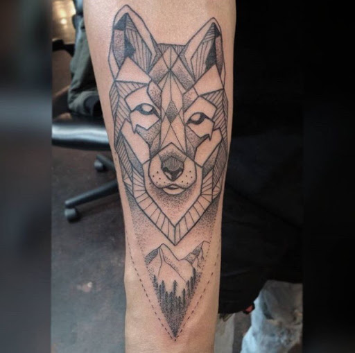 Explore black and gray tattoo sleeve ideas, creative tattoo ideas in San Diego, available at Sideshow Tattoo and Piercing