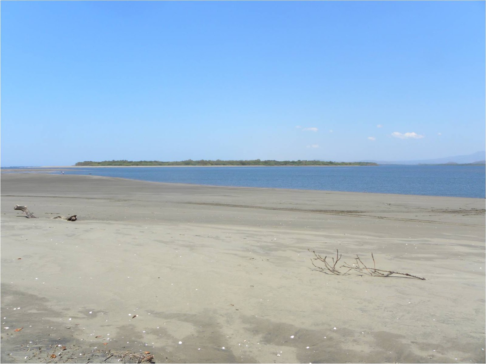 Foto di Mechapa beach con una superficie del sabbia scura