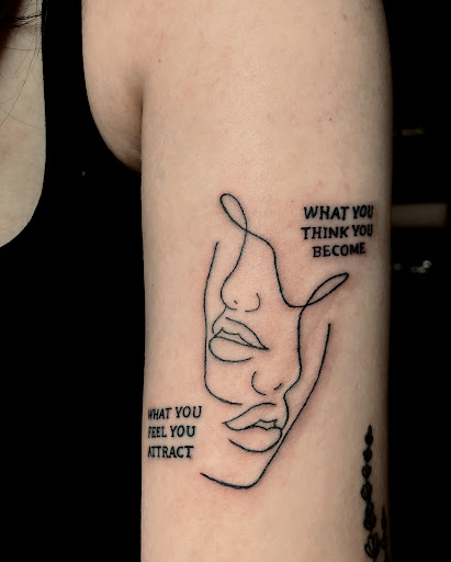 Explore lobster tattoo ideas, creative tattoo ideas in North Tonawanda, available at Dark Side Ink Tattoo Studio