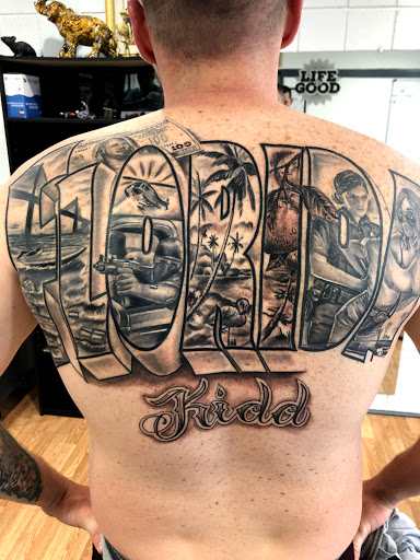 Explore eternal tattoo ideas, creative tattoo ideas in Sarasota, available at SEVEN SINS Tattoo Studio