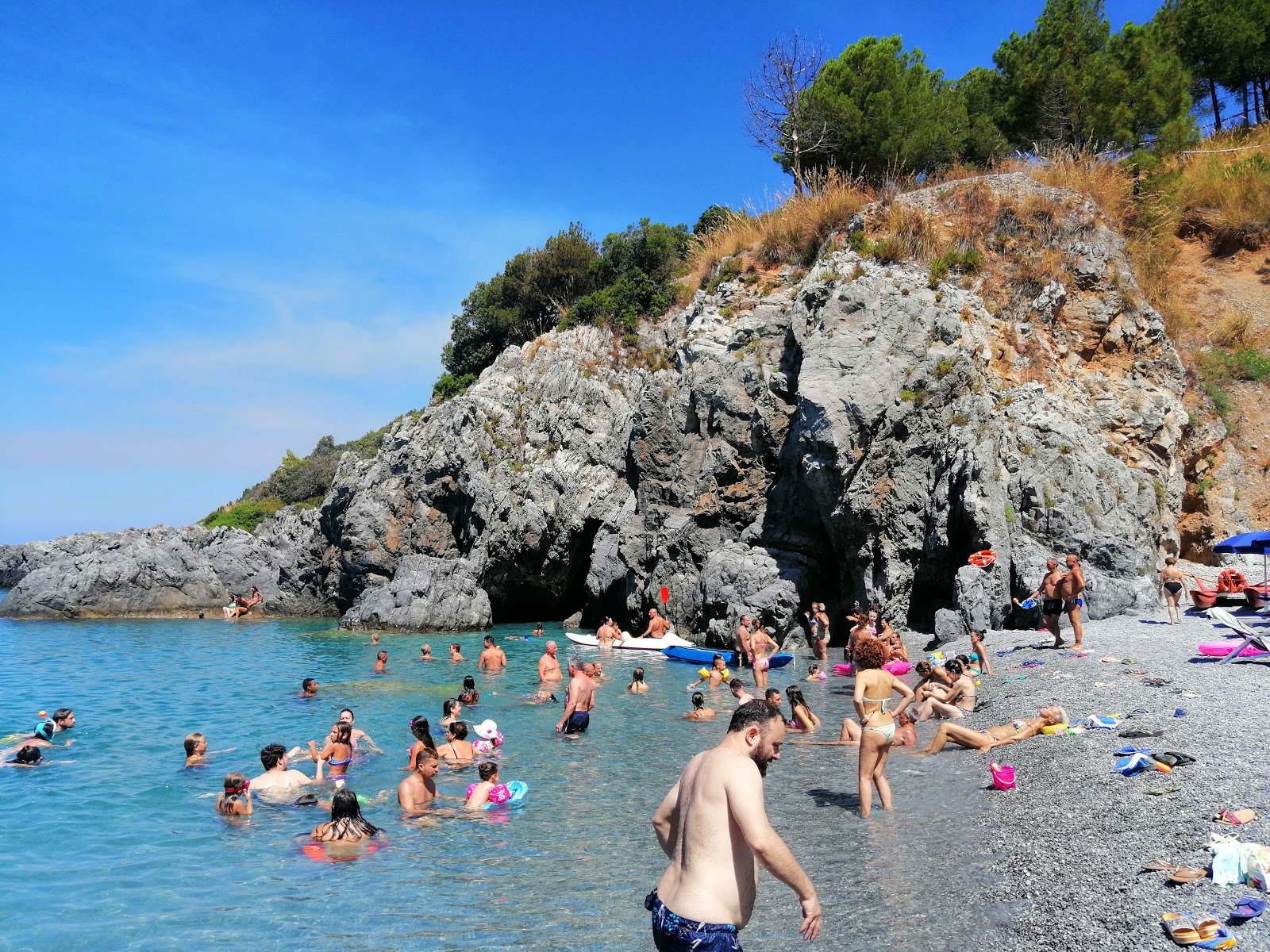 Zdjęcie Spiaggia D' A Scala obszar kurortu nadmorskiego