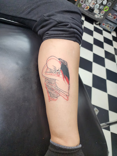 Explore tattoo ideas for back of the neck, creative tattoo ideas in Sandusky, available at Lake Erie Tattoo Emporium