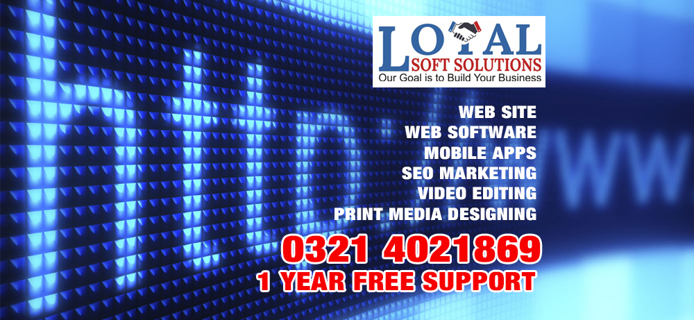 Website Design Company in Lahore Loyal Soft Solutions Pvt Ltd.