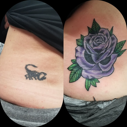 Explore grandmother tattoos ideas, creative tattoo ideas in Bristol, available at Black Sparrow Tattoo Studio