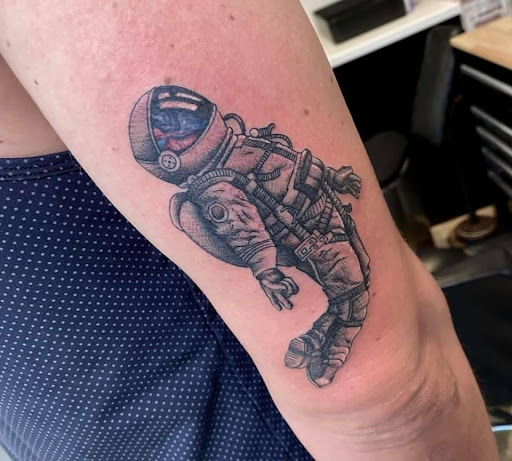 Explore mens ankle tattoo ideas, creative tattoo ideas in Castle Rock, available at Studio 38 Tattoo and Gallery
