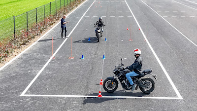Piste moto Auto-École Larger à Sausheim