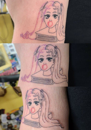 Explore cute butterfly tattoo ideas, creative tattoo ideas in Seymour, available at Popseys Electric Tattooing Co.