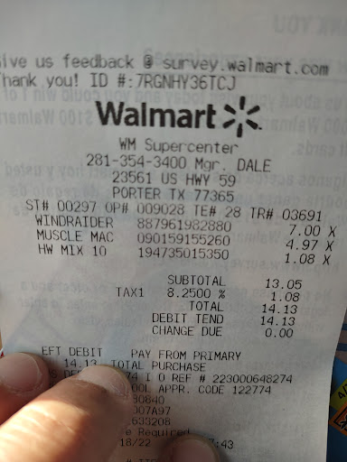 Department Store «Walmart Supercenter», reviews and photos, 23561 US-59, Porter, TX 77365, USA