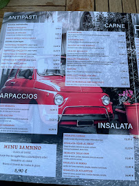 Restaurant italien La Piazzetta - Velizy à Vélizy-Villacoublay (le menu)