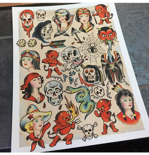 Explore tiger lily tattoo ideas, creative tattoo ideas in Rehoboth Beach, available at Tattoo Galaxy (Rehoboth Beach) Piercing & Custom tattoos