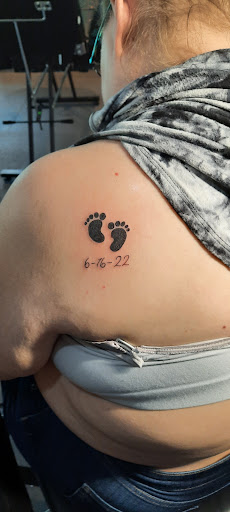 Explore dog and cat tattoo ideas, creative tattoo ideas in Talbott, available at Self Made Tattoo