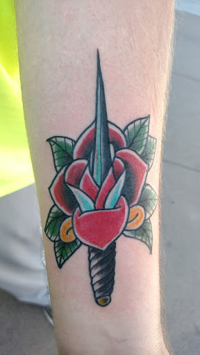 Explore tattoo full sleeve ideas, creative tattoo ideas in Kearney, available at Bread N Butter Tattoo