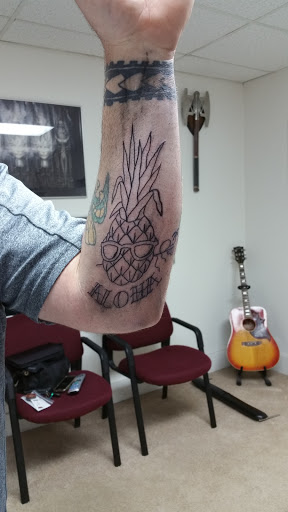 Explore gorilla tattoo ideas, creative tattoo ideas in Evansville, available at Baldwins Body Art