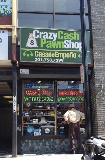 Crazy Cash Pawn Shop, 3916 Bergenline Ave, Union City, NJ 07087, USA, 