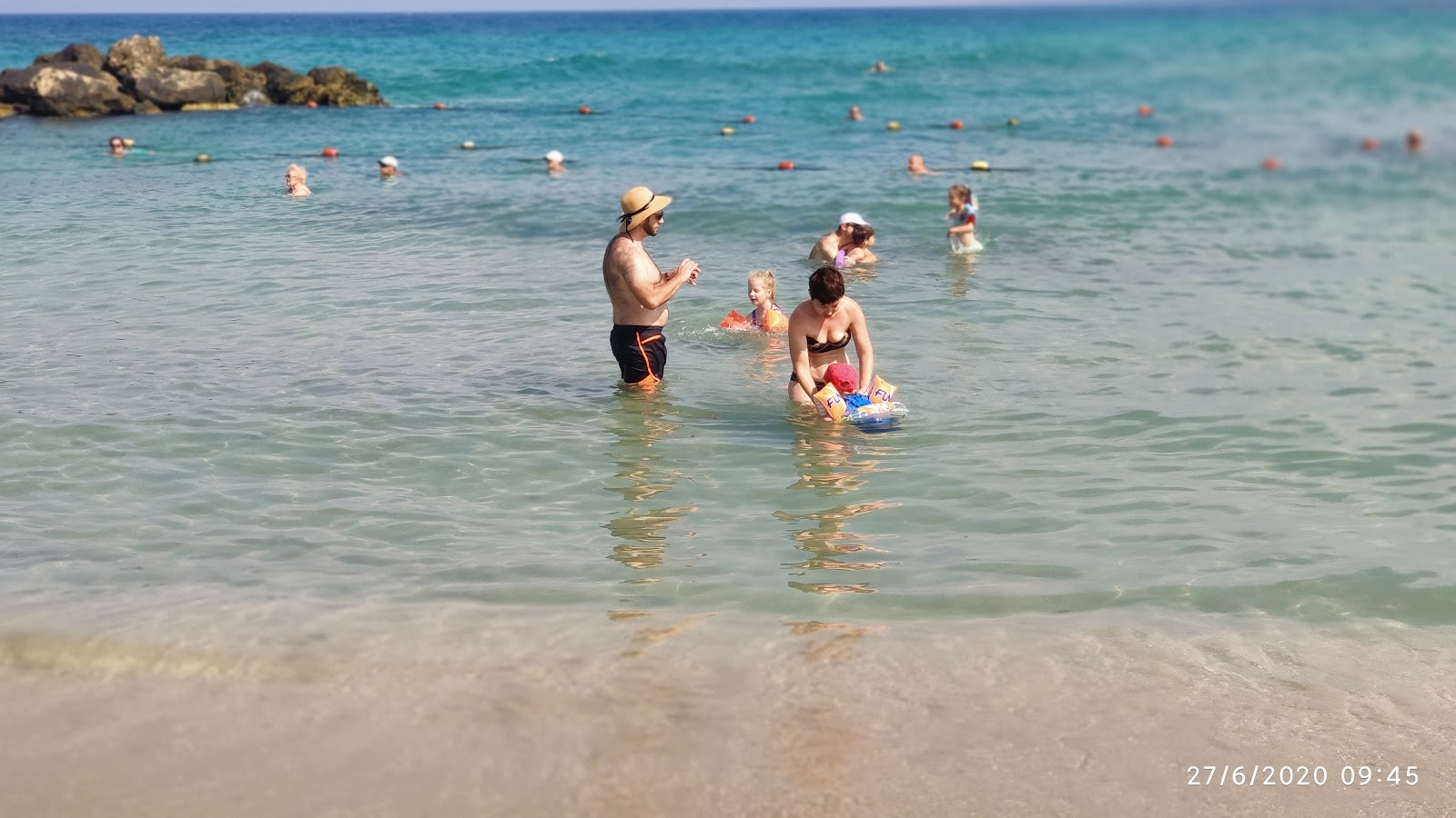 Foto di Galei Galil beach - luogo popolare tra gli intenditori del relax