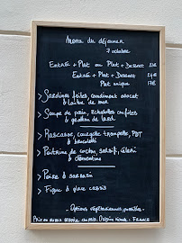 Restaurant Kémia à Paris (la carte)