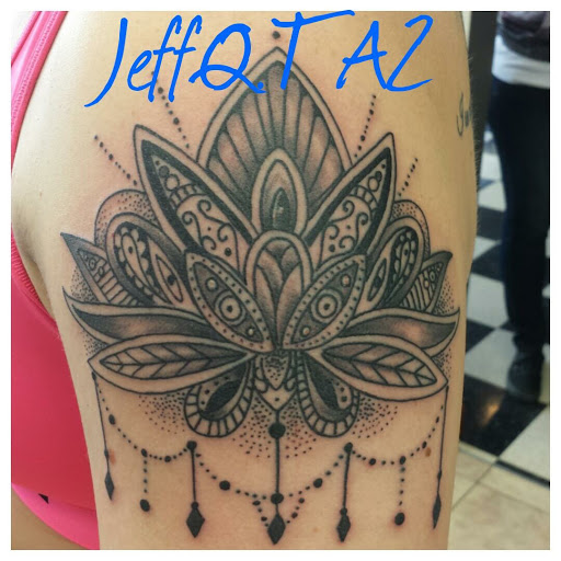 Explore farm tattoos ideas, creative tattoo ideas in Hampton, available at Blue Horseshoe Tattoo and Body Piercing