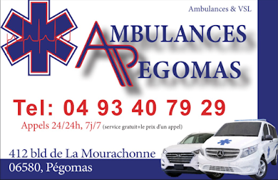 Pegomas ambulances à Pégomas