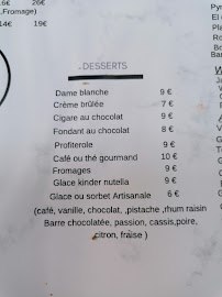 Auberge la Selette à Bize-Minervois menu