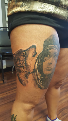 Tattoo Shop «The Greater Good Tattoo», reviews and photos, 105 E High St, Ashley, OH 43003, USA