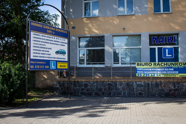 Godziny otwarcia Ośrodek Szkolenia Kierowców NAJKI