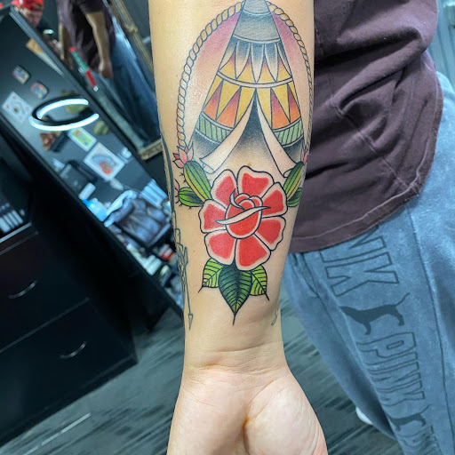 Explore daughters name tattoo ideas for dad, creative tattoo ideas in Middletown, available at Traditionally Twisted Tattoo
