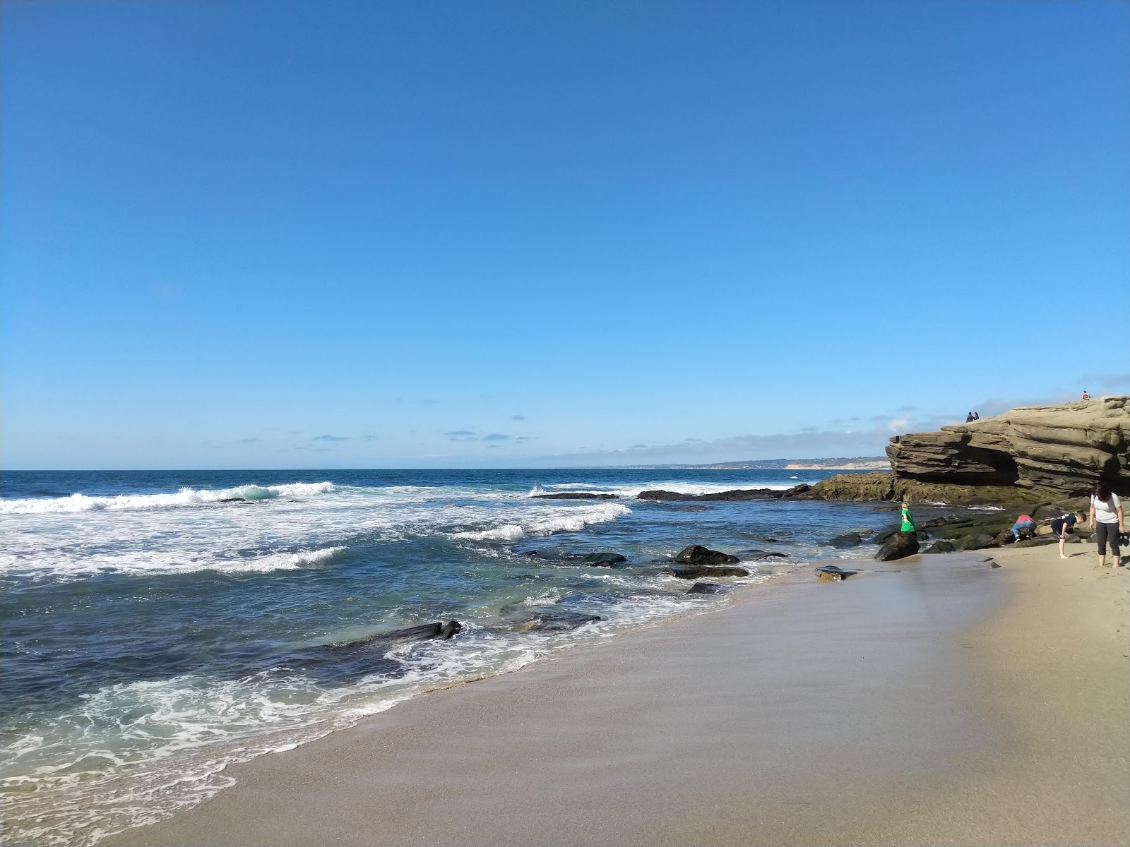 Foto van Shell beach met turquoise puur water oppervlakte