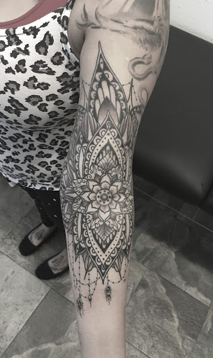 Explore butterfly sleeve tattoo ideas, creative tattoo ideas in South Lake Tahoe, available at Lake Monster Tattoo