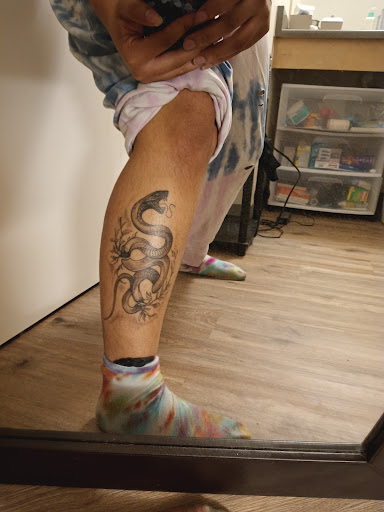 Explore esthetician tattoo ideas, creative tattoo ideas in Portland, available at Tattoo 34