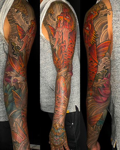 Explore rocky horror tattoo ideas, creative tattoo ideas in San Diego, available at Remington Tattoo Parlor