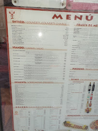 Pedra Alta Bercy à Paris menu