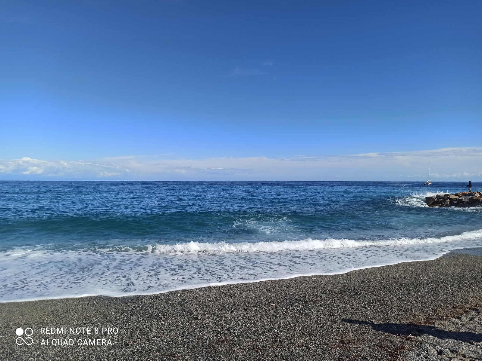 Spiaggia di Noli的照片 具有非常干净级别的清洁度