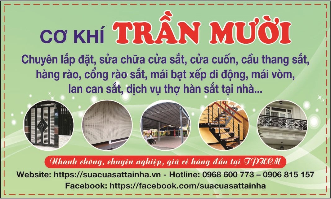 Sửa Cửa Sắt Tại Nhà