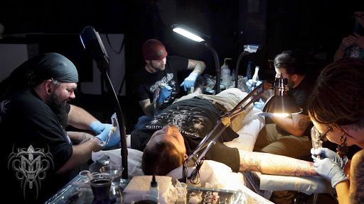 Explore elbow tattoo ideas, creative tattoo ideas in Dover, available at TATTOO MAFIA, INC.