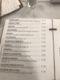 Amici Miei Restaurant à Turin menu