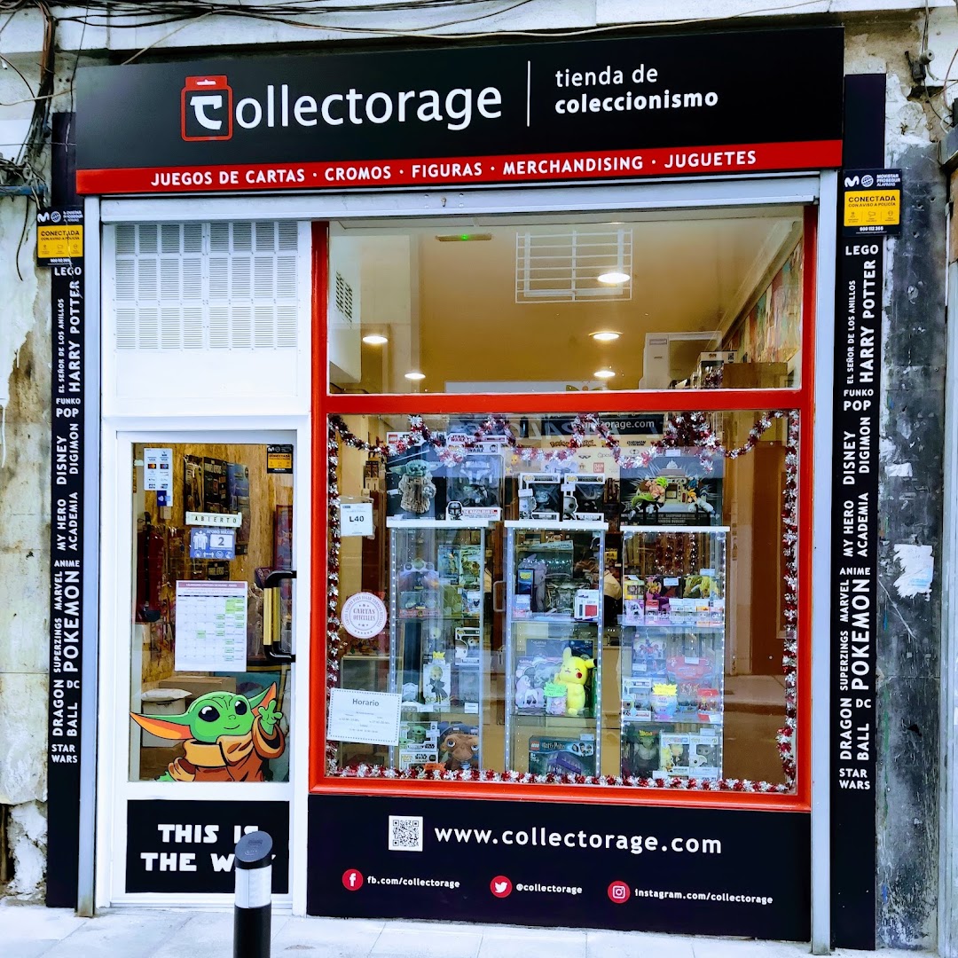 collectorage - Tienda de Coleccionismo (Cartas, Figuras, Merchandising) y Juegos