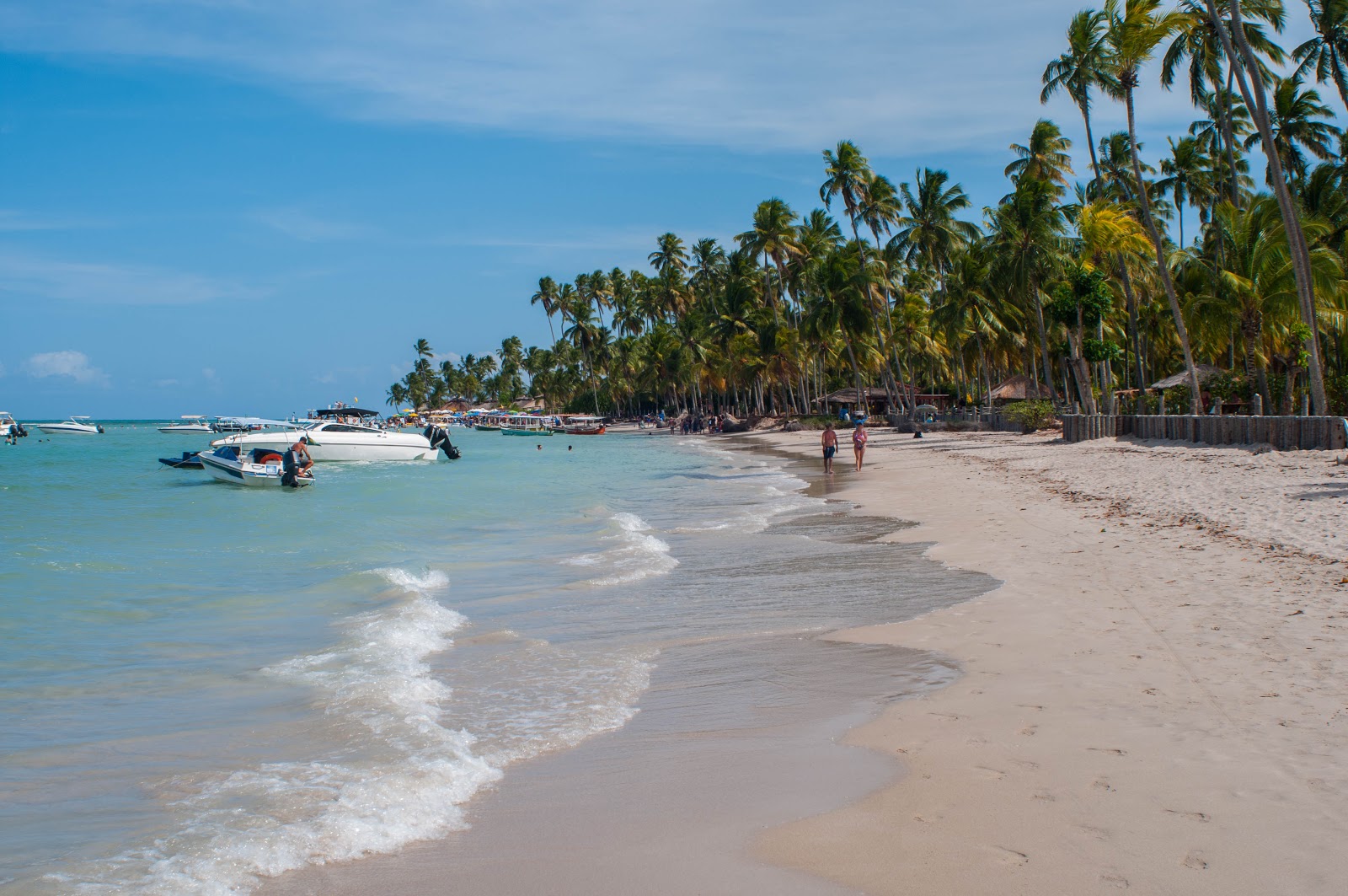 Photo de Plage de Carneiros avec sable lumineux de surface