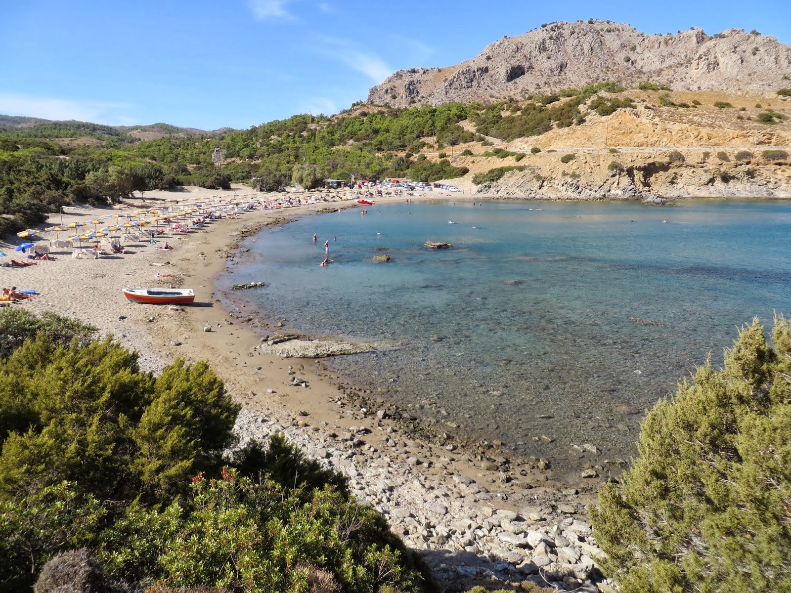 Foto di Spiaggia di Glistra con baia spaziosa