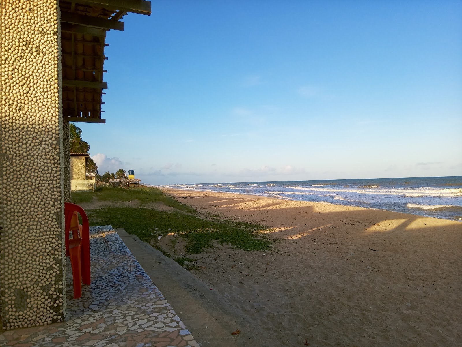 Photo of Siribinha Beach and the settlement