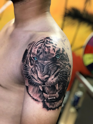 Explore goku tattoo ideas, creative tattoo ideas in Mesa, available at Smiley Ink Tattoos