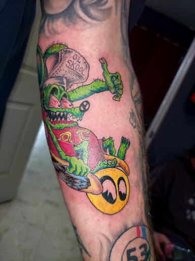 Explore small initial tattoo ideas, creative tattoo ideas in Odessa, available at Little Dragon Tattoos Studio