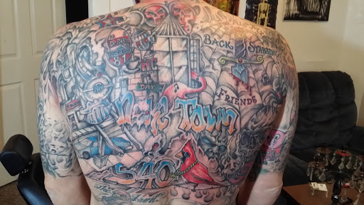 Explore bigfoot tattoo ideas, creative tattoo ideas in Roanoke, available at RailYard INK