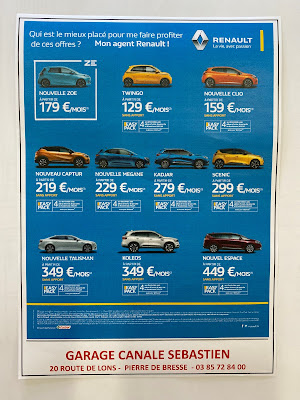Garage Canale Sébastien Renault Dacia à Pierre-de-Bresse